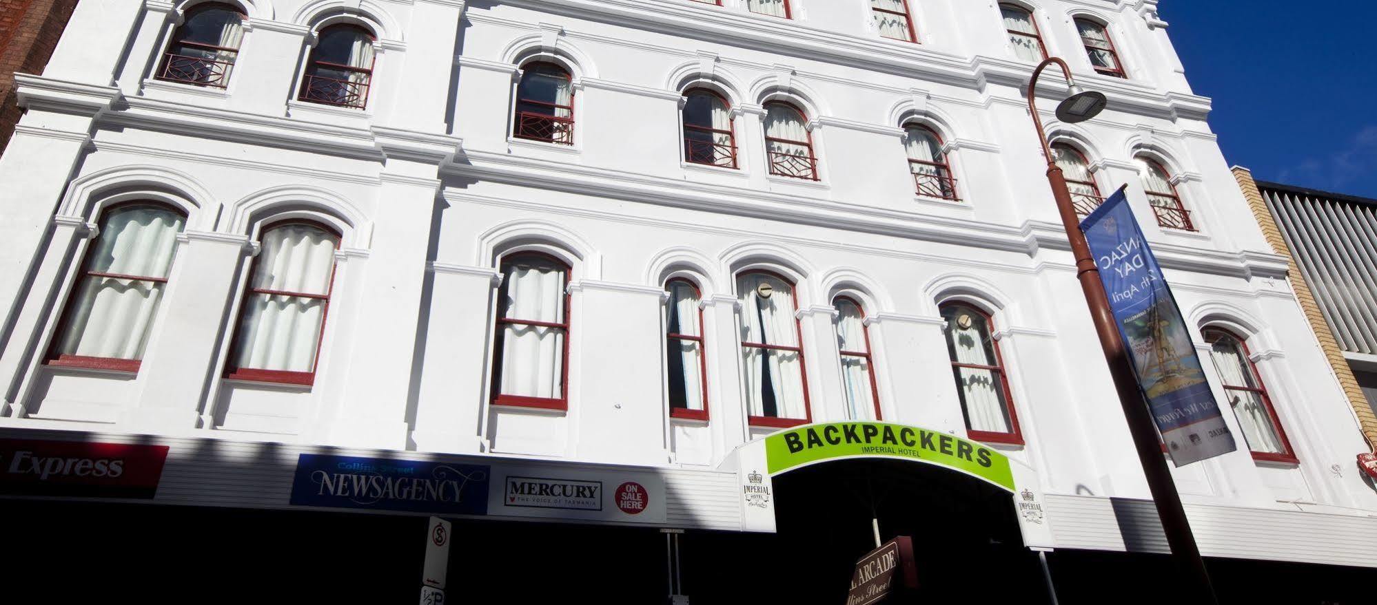Backpackers Imperial Hotel Hobart Exterior foto